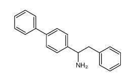 alpha-(Phenylmethyl)-(1,1'-biphenyl)-4-methanamine结构式