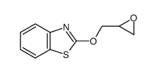 Benzothiazole, 2-(oxiranylmethoxy)- (9CI) structure