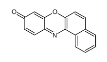 benzo[a]phenoxazin-9-one结构式