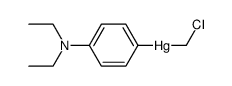 NN-diethyl-4-chloromethylmercurioaniline结构式