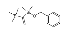 (benzyloxy)dimethyl(1-(trimethylsilyl)vinyl)silane Structure