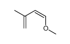 (Z)-1-methoxy-3-methyl-1,3-butadiene Structure