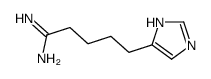 1H-Imidazole-4-pentanimidamide (9CI)结构式