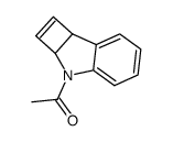 cis-3-acetyl-2a,7b-dihydro-3H-cyclobut[b]indole结构式