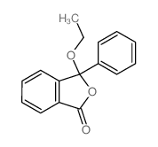 3-Ethoxy-3-phenyl-2-benzofuran-1(3H)-one结构式