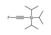 2-fluoroethynyl-tri(propan-2-yl)silane结构式