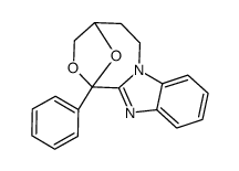 1,4-Epoxy-1H-(1,4)oxazocino(4,3-a)benzimidazole, 3,4,5,6-tetrahydro-1- phenyl- Structure
