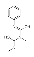 1-ethyl-1-(methylcarbamoyl)-3-phenylurea结构式