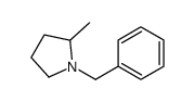 1-benzyl-2-methylpyrrolidine结构式