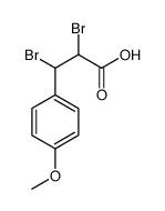 2,3-DIBROMO-3-(P-METHOXYL)PHENYL PROPIONIC ACID structure