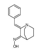 (E)-2-((Z)-benzylidene)quinuclidin-3-one oxime结构式