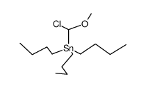 chloromethoxymethyltributyltin Structure