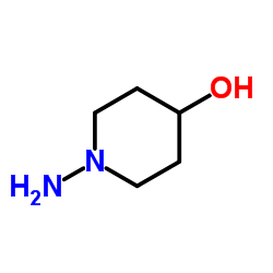 1-氨基-4-哌啶醇结构式
