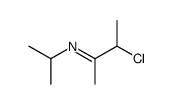N-(3-Chloro-2-butylidene)isopropylamine结构式