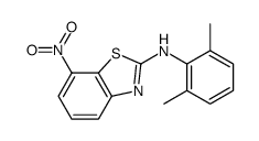 N-(2,6-dimethylphenyl)-7-nitro-1,3-benzothiazol-2-amine Structure