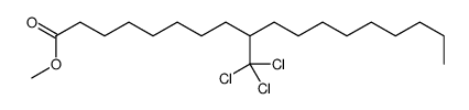 methyl 9-(trichloromethyl)octadecanoate Structure