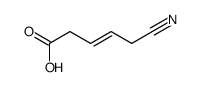 5-cyanopent-3-enoic acid结构式