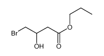 propyl 4-bromo-3-hydroxybutanoate结构式