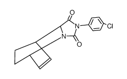 2-(4-chloro-phenyl)-8,8a-dihydro-5H-5,8-ethano-imidazo[1,5-a]pyridine-1,3-dione结构式