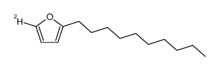 2-n-decyl-5-d-furan Structure