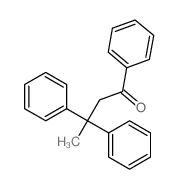 1,3,3-triphenylbutan-1-one structure