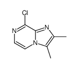 2,3-dimethyl-8-chloroimidazo<1,2-a>pyrazine结构式