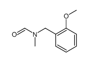 N-(2-methoxy-benzyl)-N-methyl-formamide Structure