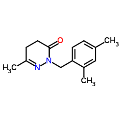 2-(2,4-Dimethylbenzyl)-6-methyl-4,5-dihydro-3(2H)-pyridazinone Structure