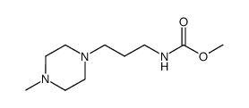 methyl (3-(4-methylpiperazin-1-yl)propyl)carbamate结构式