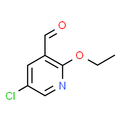 5-Chloro-2-ethoxy-pyridine-3-carbaldehyde结构式