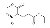 5-O-ethyl 1-O-methyl 2-nitropentanedioate Structure
