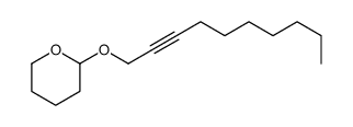 2-dec-2-ynoxyoxane Structure