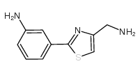 3-(4-AMINOMETHYL-THIAZOL-2-YL)-PHENYLAMINE Structure