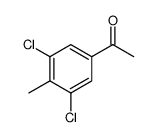 1-(3,5-Dichloro-4-methylphenyl)ethanone Structure