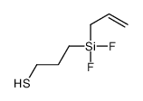 3-[difluoro(prop-2-enyl)silyl]propane-1-thiol结构式