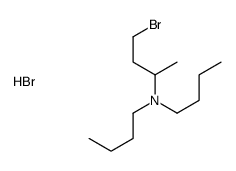 4-bromo-N,N-dibutylbutan-2-amine,hydrobromide Structure