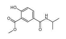 6-Hydroxy-N-isopropyl-isophthalamic acid methyl ester结构式