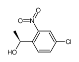 (S)-1-(4-chloro-2-nitrophenyl)ethan-1-ol结构式