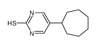 5-cycloheptyl-1H-pyrimidine-2-thione Structure