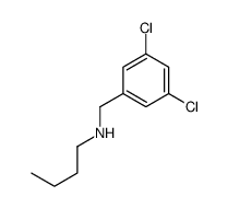 N-[(3,5-dichlorophenyl)methyl]butan-1-amine结构式