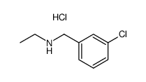 Benzenemethanamine, 3-chloro-N-ethyl- Structure