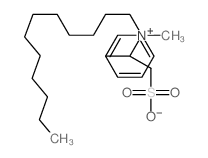 benzyl-dodecyl-methyl-(2-sulfoethyl)azanium结构式