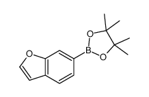 2-(benzofuran-5-yl)-4,4,5,5-tetramethyl-1,3,2-dioxaborolane Structure