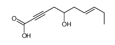 5-hydroxydec-7-en-2-ynoic acid结构式