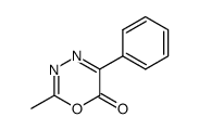 2-methyl-5-phenyl-1,3,4-oxadiazin-6-one Structure