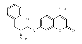 l-phe-7-amino-4-methylcoumarin Structure