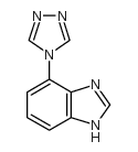 (9ci)-4-(4h-1,2,4-噻唑-4-基)-1H-苯并咪唑结构式