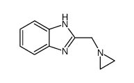 2-aziridin-1-ylmethyl-1H-benzimidazole Structure