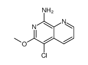 5-chloro-6-methoxy-1,7-naphthyridin-8-amine Structure