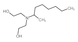 Ethanol,2,2'-[(1-methylheptyl)imino]di- (8CI) Structure